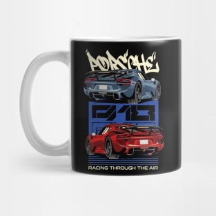 Nostalgic Porsche 918 Mug